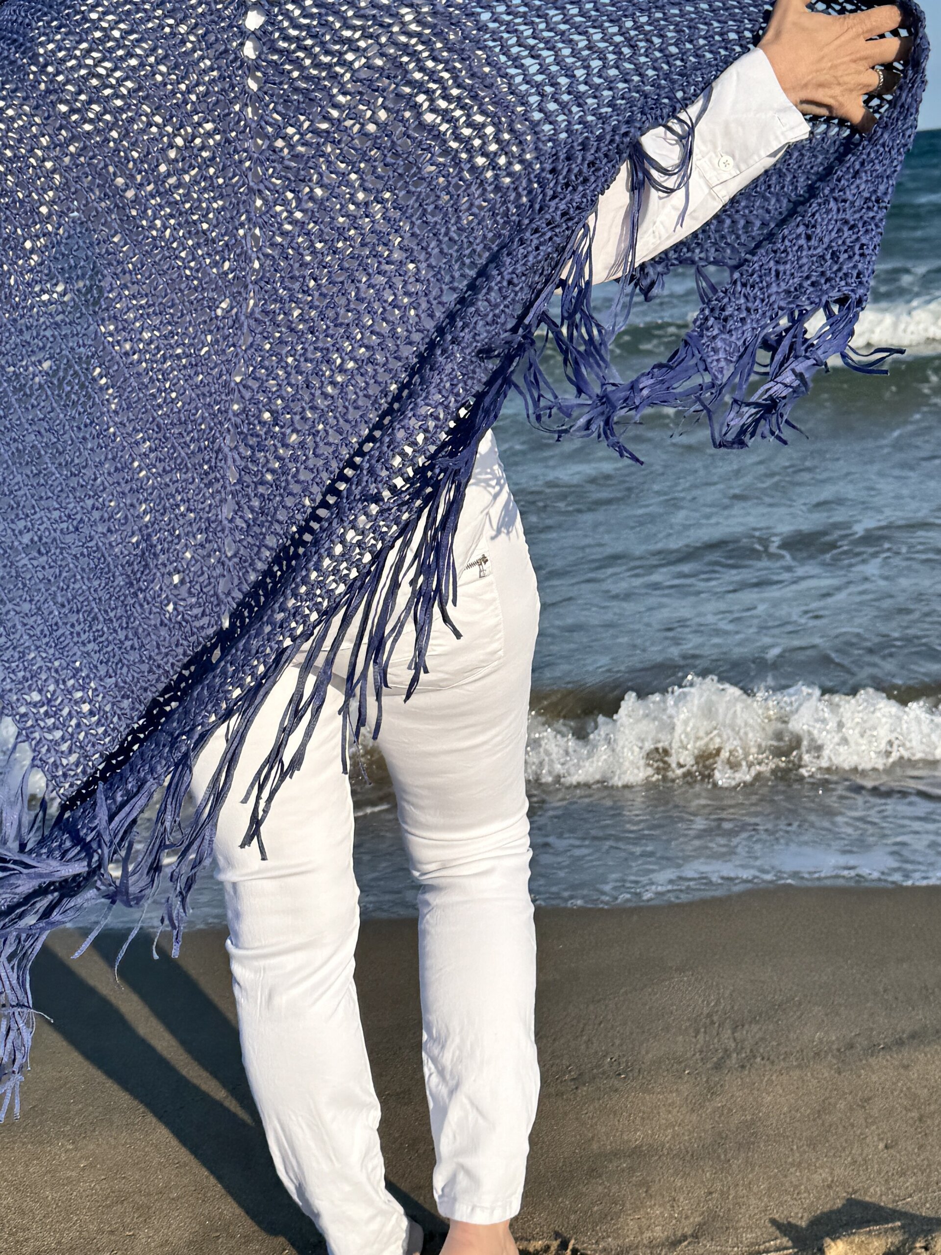 Seda azul oscuro - 1