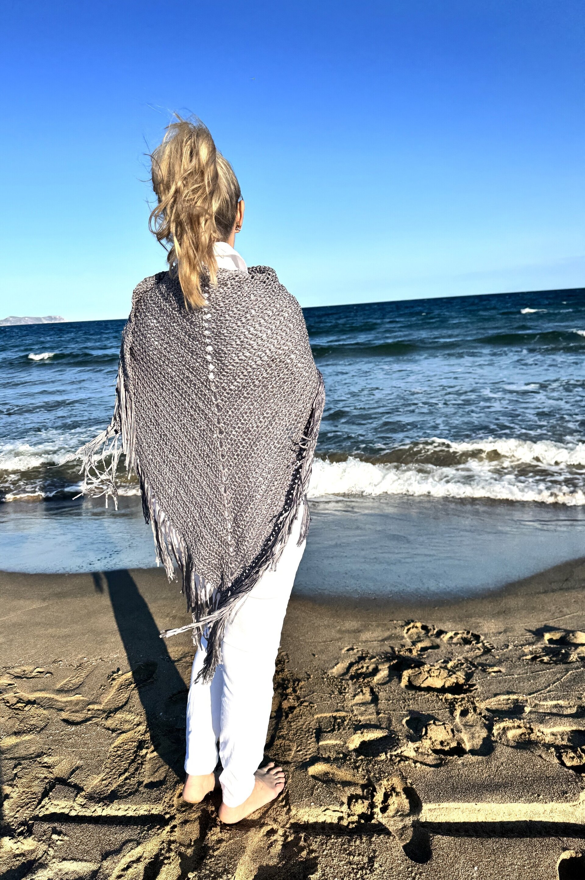 Seda gris oscuro - 1