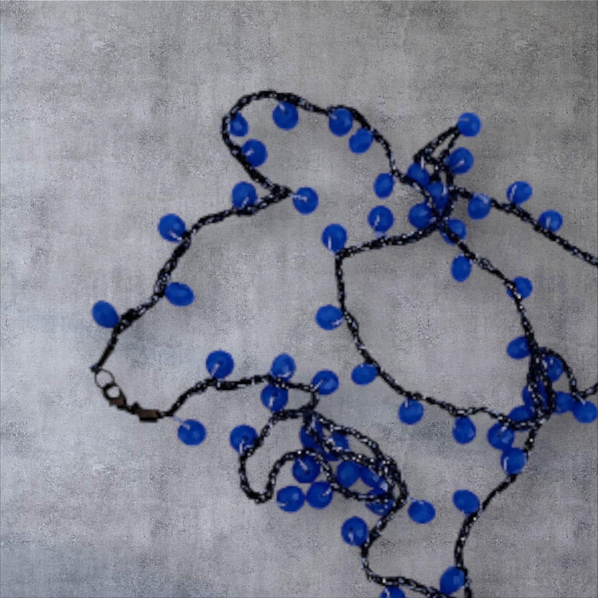 Collar azulón/azul - 1