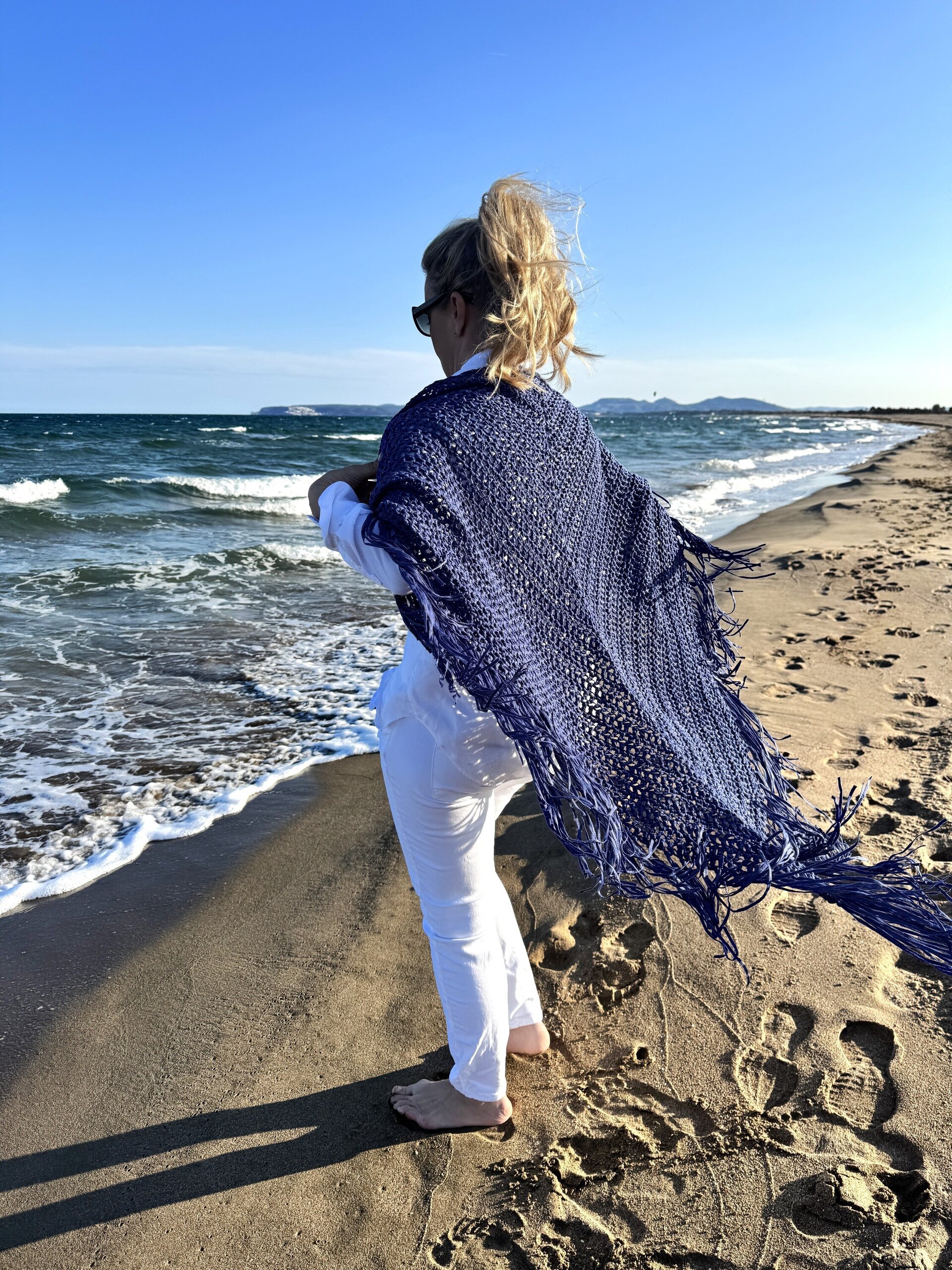 Seda azul oscuro - 2