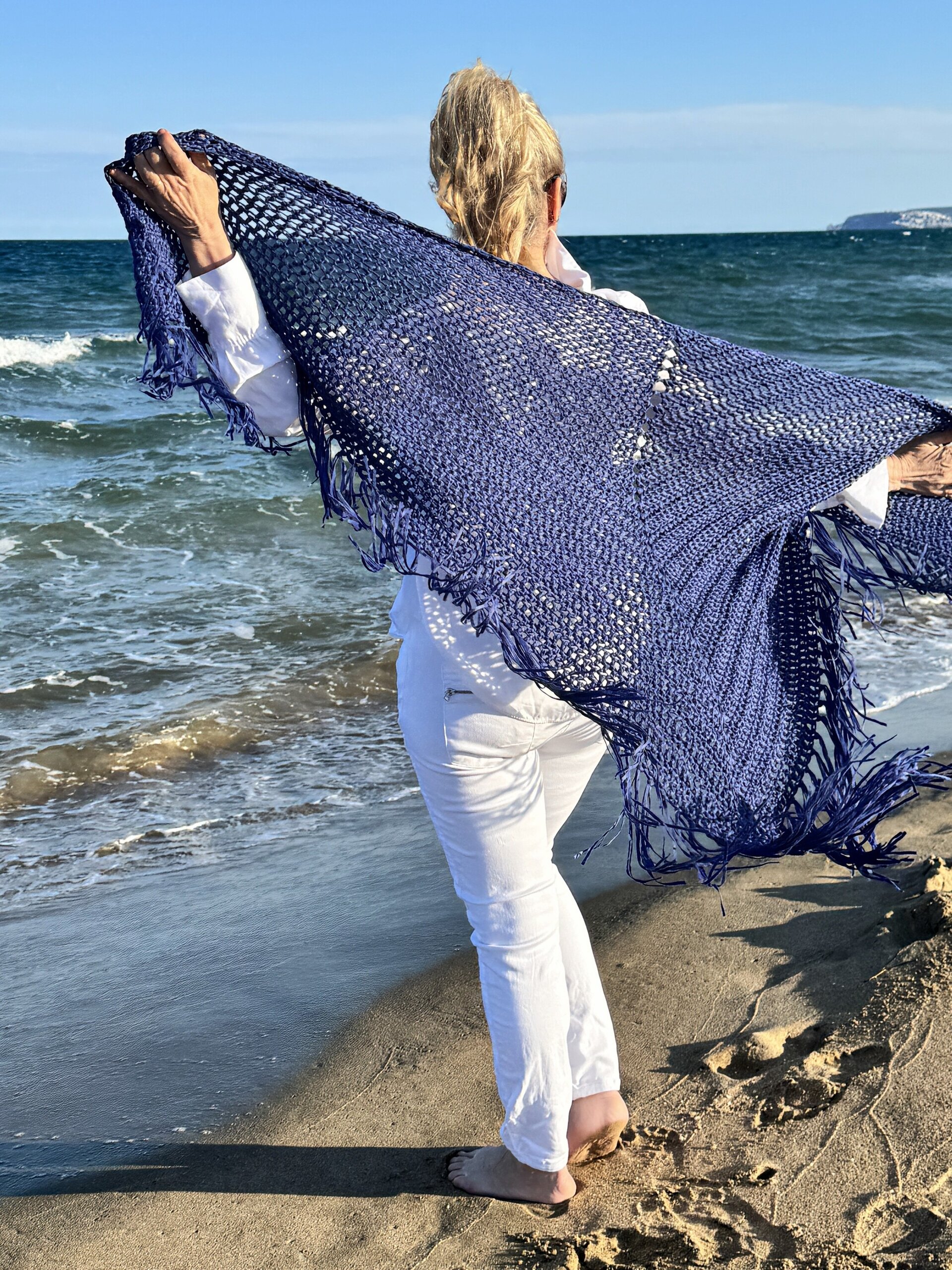 Seda azul oscuro - 5