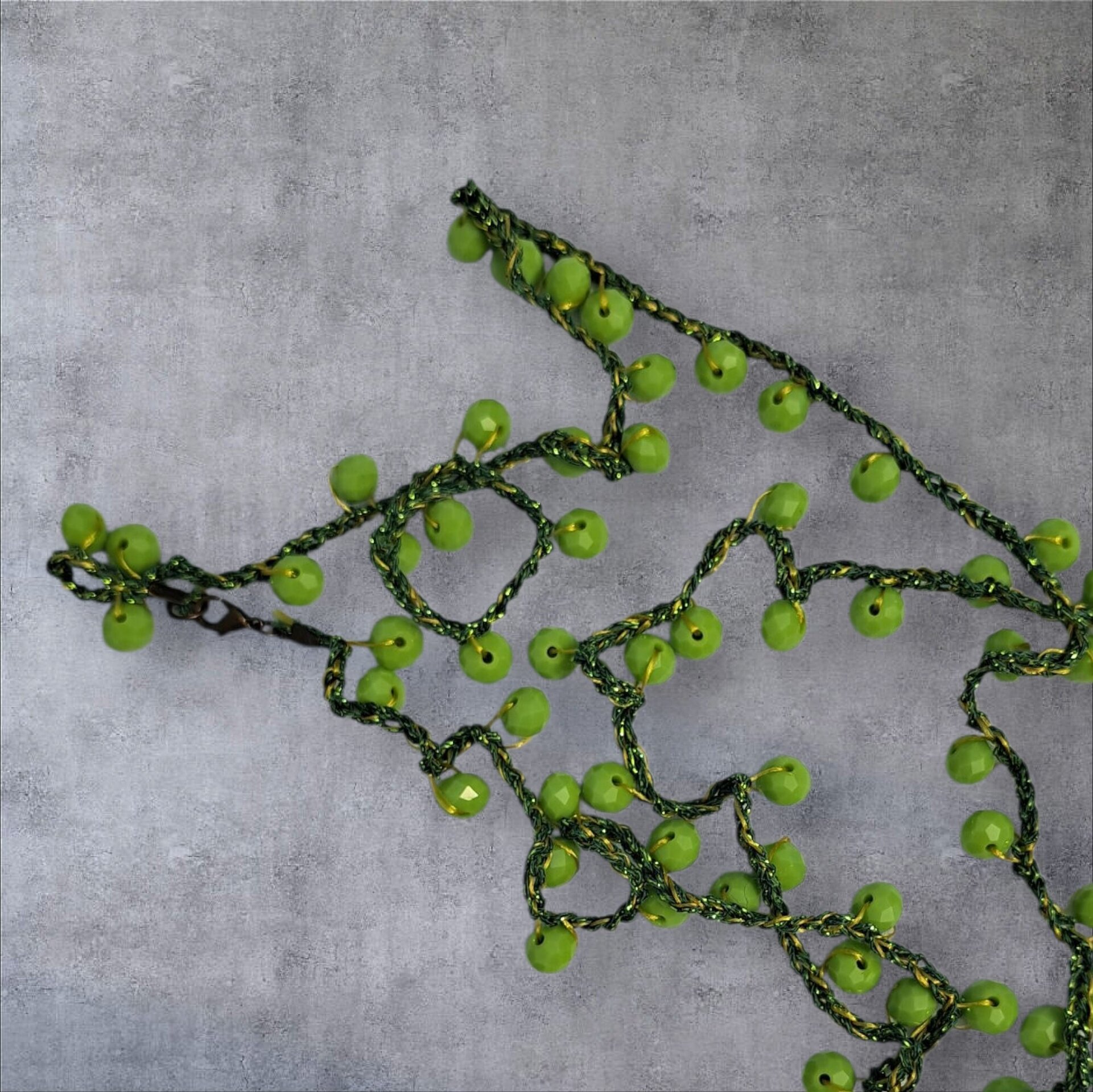 Collar verde/verde - 1