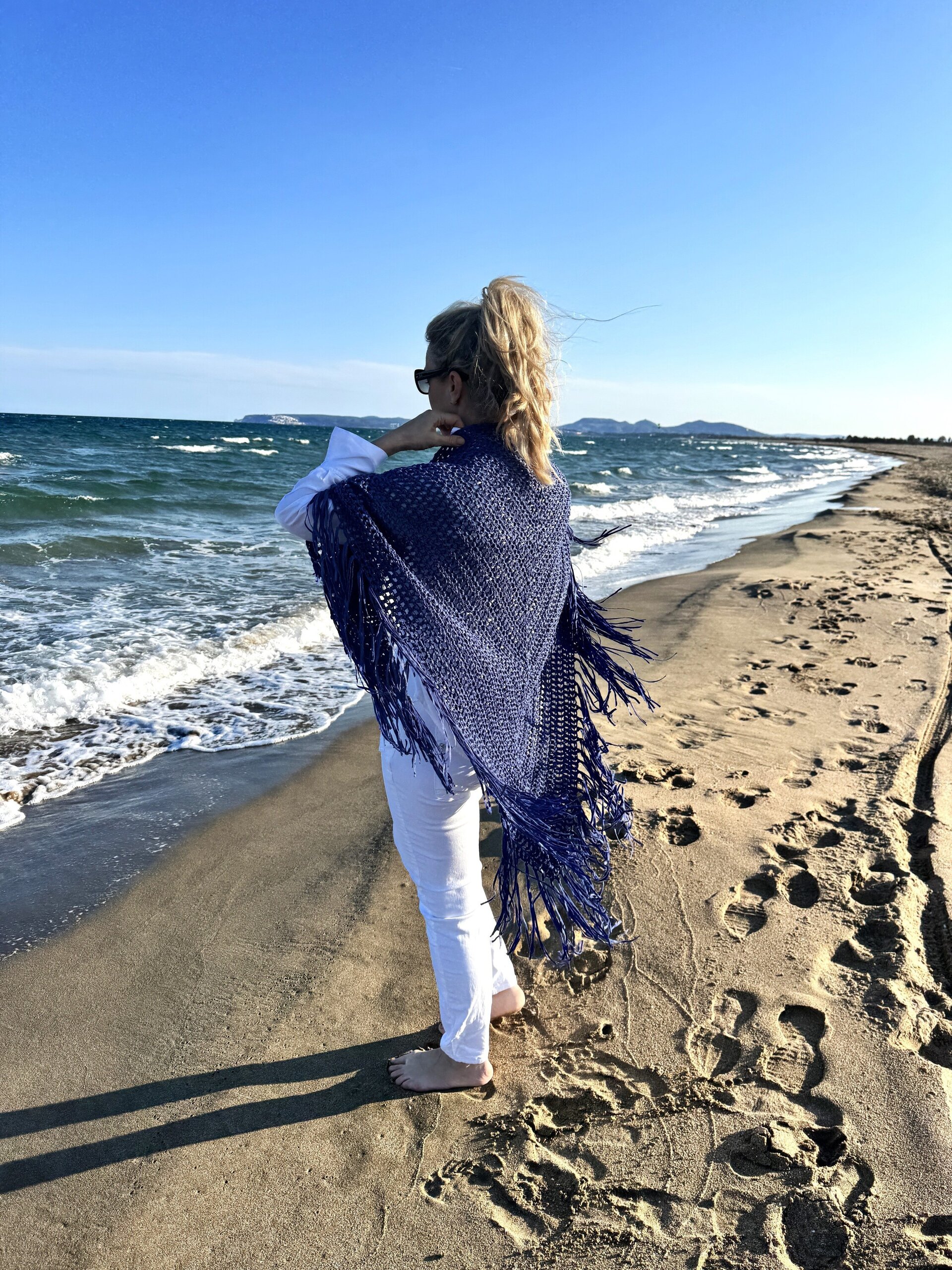 Seda azul oscuro - 4