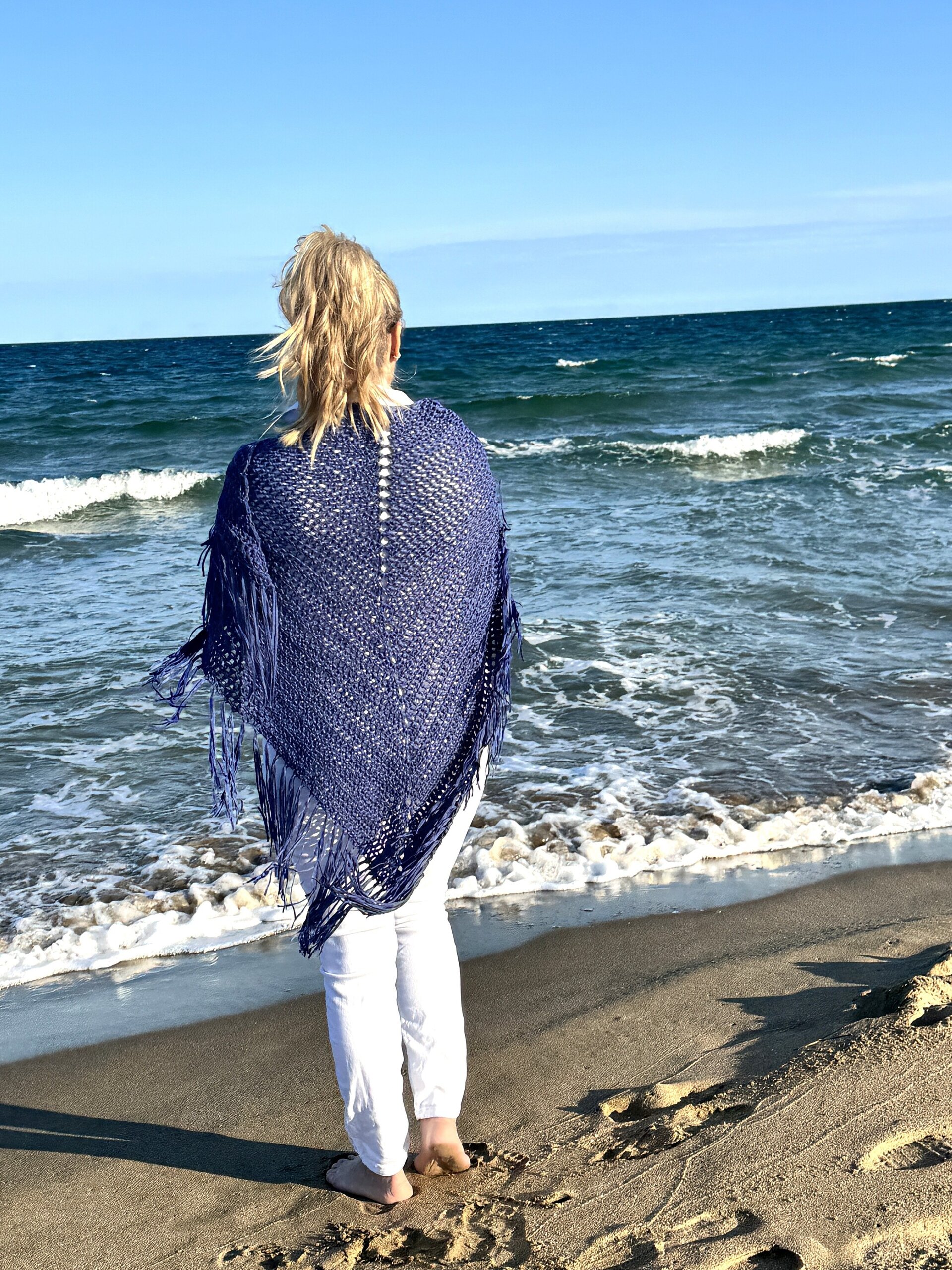 Seda azul oscuro - 3