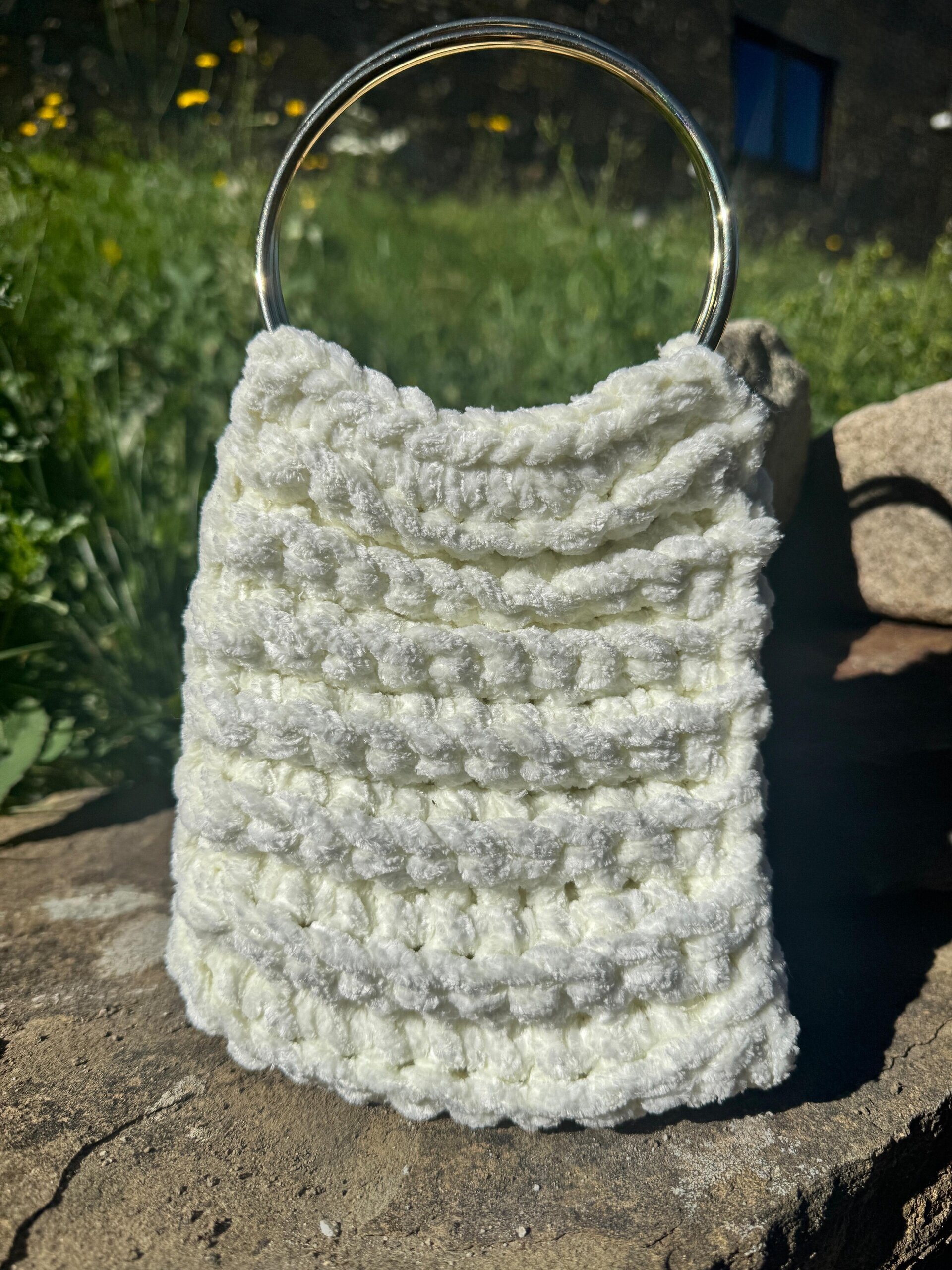 Bolso trenza crudo - 1